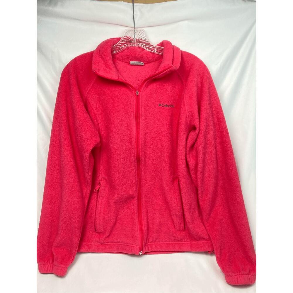 Columbia Bright Pinkβ Fleece Jacket L